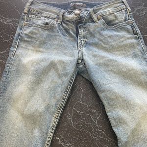 Silver Bermuda Style/Capris